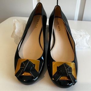 Prada Patent Leather Flats